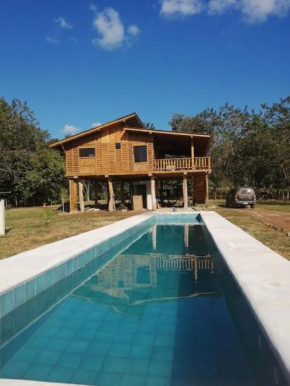 Maison autonome en bois, à Brasilito